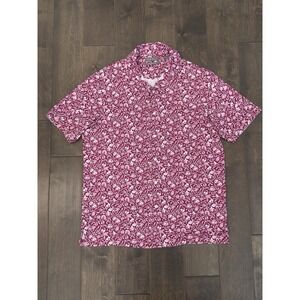 Daniel Cremieux Signature Collection Performance Floral Shirt‎ Button Up Size M